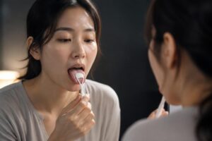 舌苔のケアは朝食前と朝食後のどちらがよい？